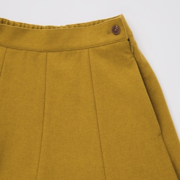 Uniqlo INES DE LA FRESSANGE WOOL BLEND FLARED SKIRT size XS - Picture 8 of 11